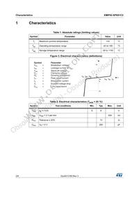 EMIF02-SPK01C2 Datasheet Page 2