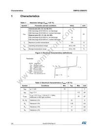 EMIF02-USB03F2 Datasheet Page 2