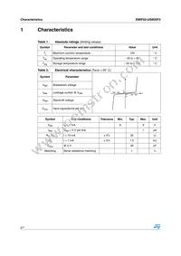 EMIF02-USB05F2 Datasheet Page 2