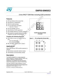 EMIF03-SIM02C2 Datasheet Cover