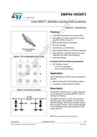 EMIF04-1K030F3 Datasheet Cover