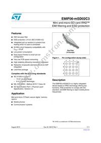 EMIF06-MSD02C3 Datasheet Cover