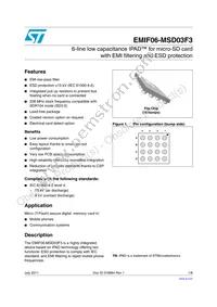 EMIF06-MSD03F3 Datasheet Cover