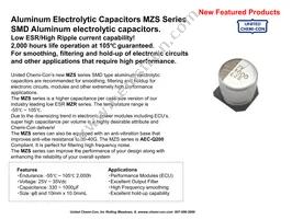 EMZS350ARA561MJA0G Datasheet Cover