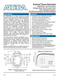 EN23F0QI Datasheet Cover