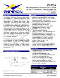 EN5330DI Datasheet Cover