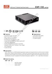 ENP-180-48 Datasheet Cover