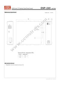 ENP-240-12 Datasheet Page 4