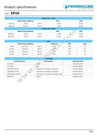 EP10-3F46 Datasheet Page 2