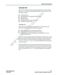 EP1SGX10CF672C7GA Datasheet Page 15