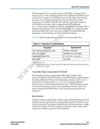 EP1SGX10CF672C7GA Datasheet Page 17