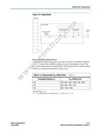 EP1SGX10CF672C7GA Datasheet Page 21