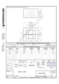 EP20-3C90 Datasheet Page 2