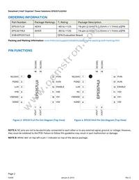 EP5357HUI Datasheet Page 2