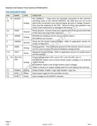 EP5358LUA Datasheet Page 3