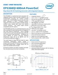 EP5368QI Datasheet Cover