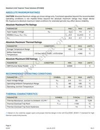 EP5368QI Datasheet Page 4