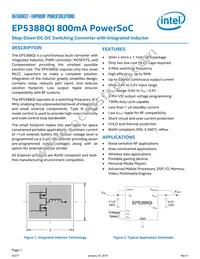 EP5388QI Datasheet Cover