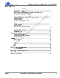 EP9302-CQZ Datasheet Page 3