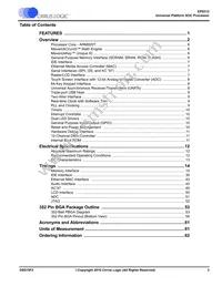 EP9312-IBZ Datasheet Page 3