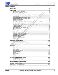 EP9315-IB Datasheet Page 3