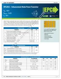 EPC2032 Datasheet Cover