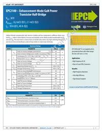 EPC2100 Datasheet Cover