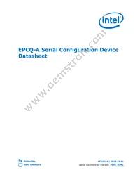 EPCQ128ASI16N Datasheet Cover