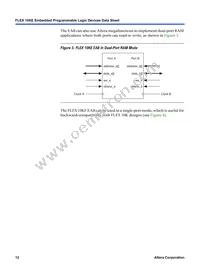 EPF10K50SFC484-2XB Datasheet Page 12