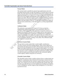 EPF8820ARC160-2 Datasheet Page 12