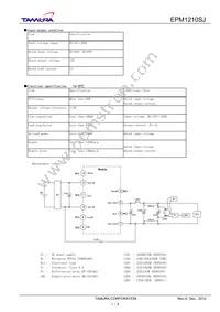 EPM1210SJ Datasheet Cover