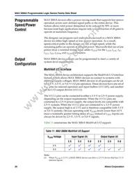 EPM3512AFC256-7N Datasheet Page 20