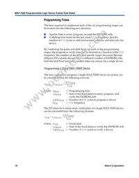 EPM7256SRC208-7ES Datasheet Page 18