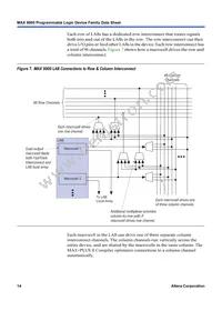 EPM9560RC240-15YY Datasheet Page 14