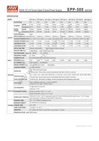 EPP-500-54 Datasheet Page 2