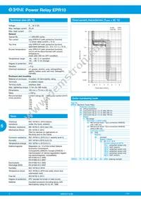 EPR10-P5F1G1-HSS0D2-100A Datasheet Page 2