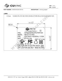 EPS050250UPS-P5P-KH Datasheet Page 2