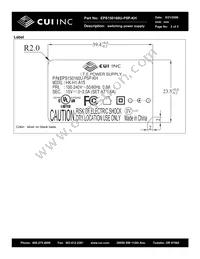 EPS150160U-P5P-KH Datasheet Page 2