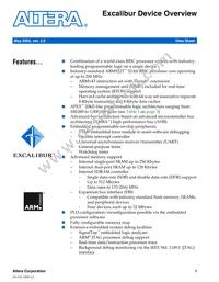 EPXA4XXA Datasheet Cover