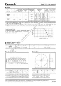 ERA-6YKD914V Datasheet Page 2