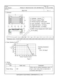 ERJ-1TYF104U Datasheet Page 2