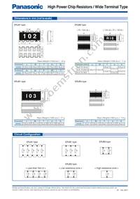 ERJ-B1CJR062U Datasheet Page 3