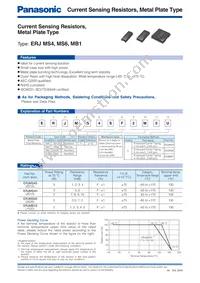 ERJ-MS6SF1M0U Datasheet Cover
