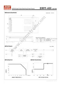 ERPF-400-12 Datasheet Page 3