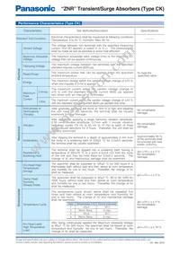 ERZ-C32CK911B Datasheet Page 5