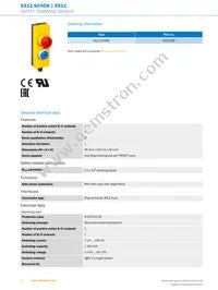 ES11-SC4D8 Datasheet Page 2