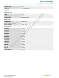 ES21-SA10F1 Datasheet Page 3
