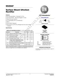 ES2DAF Datasheet Cover