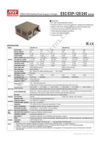 ESC-240-54 Datasheet Cover