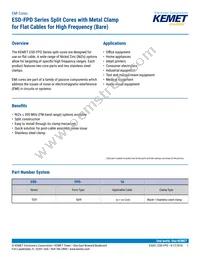 ESD-FPD-34 Datasheet Cover